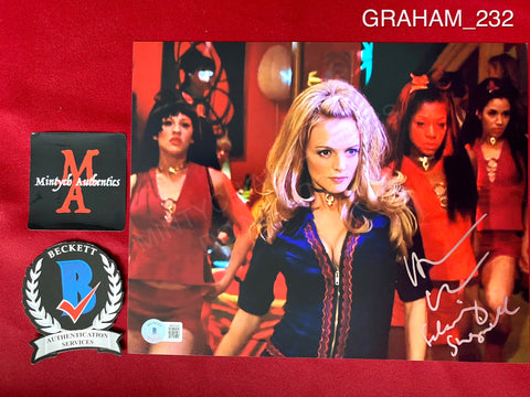 GRAHAM_232 - 8x10 Photo Autographed By Heather Graham