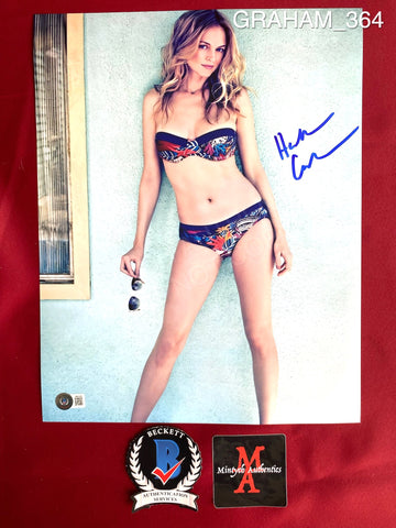 GRAHAM_364 - 11x14 Photo Autographed By Heather Graham
