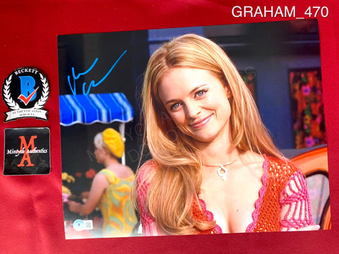 GRAHAM_470 - 11x14 Photo Autographed By Heather Graham