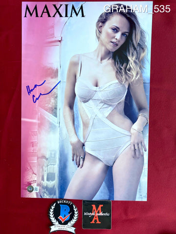 GRAHAM_535 - 11x17 Photo Autographed By Heather Graham