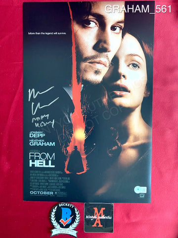 GRAHAM_561 - 11x17 Photo Autographed By Heather Graham