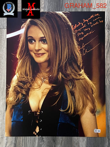 GRAHAM_582 - 16x20 Photo Autographed By Heather Graham