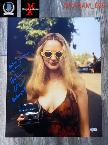 GRAHAM_595 - 16x20 Photo Autographed By Heather Graham