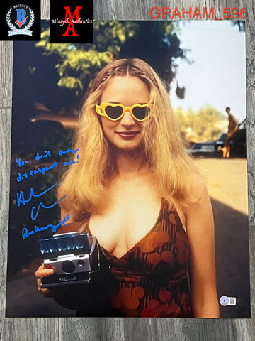 GRAHAM_596 - 16x20 Photo Autographed By Heather Graham