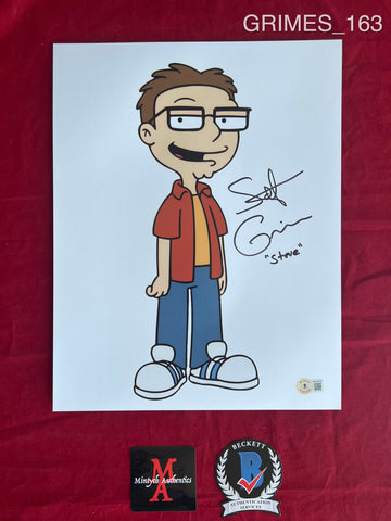 GRIMES_163 - 11x14 Photo Autographed By Scott Grimes