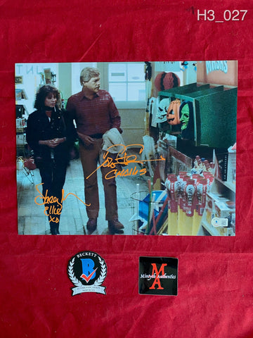 H3_027 - 11x14 Photo Autographed By Tom Atkins & Stacey Nelkin