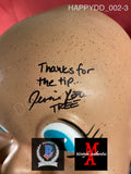 HAPPYDD_002 - Happy Death Day Trick Or Treat Studios Mask Autographed By Jessica Rothe & Rob Mello