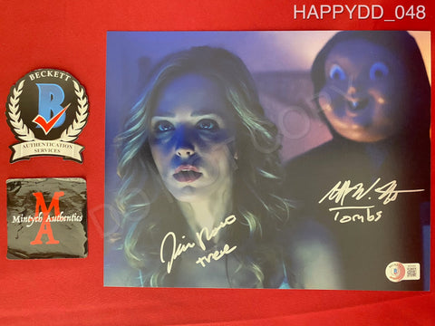 HAPPYDD_048 - 8x10 Photo Autographed By Jessica Rothe & Rob Mello