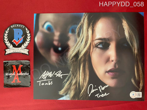 HAPPYDD_058 - 8x10 Photo Autographed By Jessica Rothe & Rob Mello