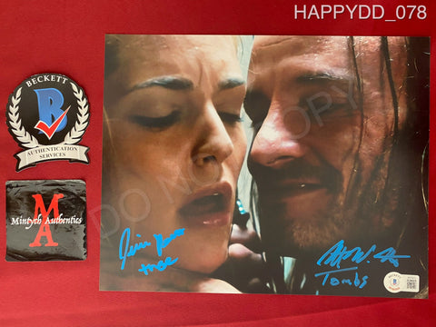 HAPPYDD_078 - 8x10 Photo Autographed By Jessica Rothe & Rob Mello
