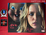 HAPPYDD_098 - 11x14 Photo Autographed By Jessica Rothe & Rob Mello
