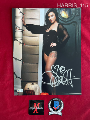 HARRIS_115 - 11x14 Photo Autographed By Danielle Harris