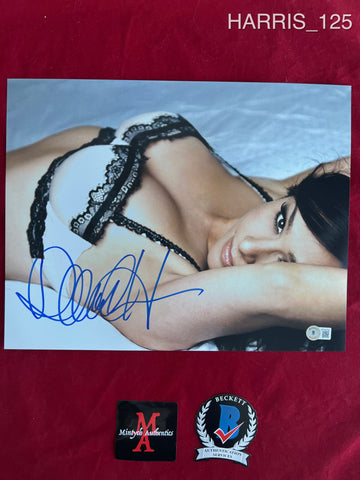 HARRIS_125 - 11x14 Photo Autographed By Danielle Harris