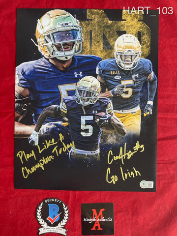 HART_103 - 11x14 Photo Autographed By Cam Hart