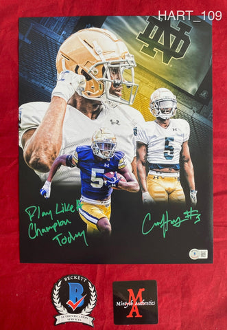 HART_109 - 11x14 Photo Autographed By Cam Hart