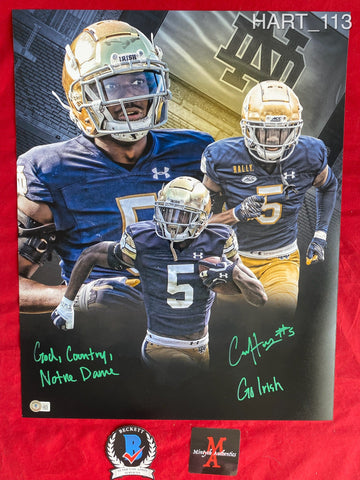 HART_113 - 16x20 Photo Autographed By Cam Hart
