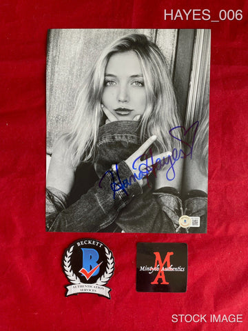 HAYES_006 - 8x10 Photo Autographed By Hana Hayes