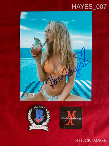 HAYES_007 - 8x10 Photo Autographed By Hana Hayes