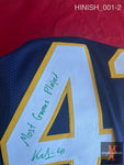 HINISH_001 - Kurt Hinish Notre Dame Custom Jersey Autographed By Kurt Hinish