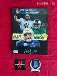 HINISH_101 - 8x10 Photo Autographed By Kurt Hinish