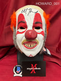 HOWARD_001 - Mr. Baggybritches Trick Or Treat Studios Mask Autographed By Clint Howard