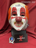HOWARD_002 - Mr. Baggybritches Trick Or Treat Studios Mask Autographed By Clint Howard