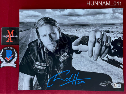 HUNNAM_011 - 11x14 Photo Autographed By Charlie Hunnam