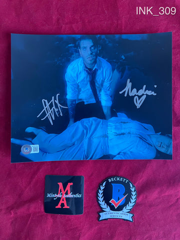 INK_309 - 8x10 Photo Autographed By Spencer Charnas & Nadia Teichmann