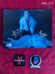 INK_315 - 8x10 Photo Autographed By Spencer Charnas & Nadia Teichmann