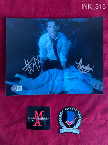 INK_315 - 8x10 Photo Autographed By Spencer Charnas & Nadia Teichmann