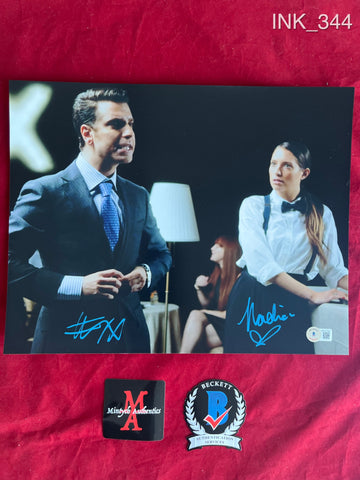 INK_344 - 11x14 Photo Autographed By Spencer Charnas & Nadia Teichmann