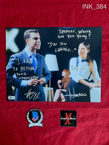 INK_384 - 11x14 Photo Autographed By Spencer Charnas & Nadia Teichmann