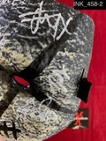 INK_458 - INK - The Silence Trick Or Treat Studios Mask Autographed By Ice Nine Kills members Spencer Charnas, Dan Sugarman, Joe Occhiuti, Ricky Armellino & Patrick Galante