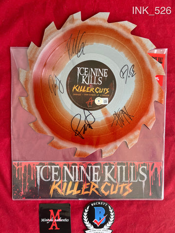 INK_526 - Ice Nine Kills "Killer Cuts" Vinyl Record Autographed By Ice Nine Kills members
