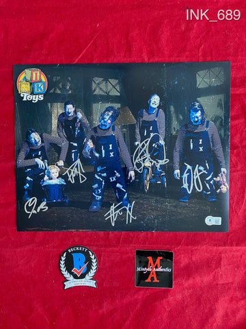 INK_689 - 11x14 Photo Autographed By Ice Nine Kills