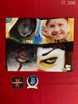 IT_006 - 11x14 Photo Autographed By Bill Skarsgard,Tim Curry, Jackson Robert Scott & Tony Dakota