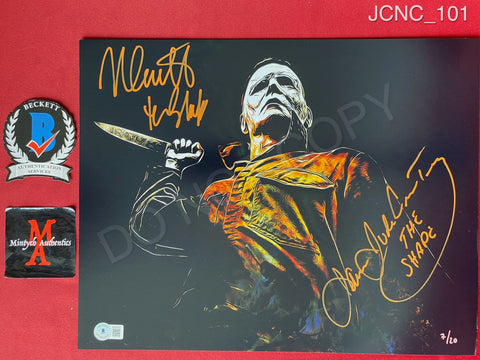 JCNC_101 - 11x14 Limited Edition Photo Autographed By Nick Castle & James Jude Courtney