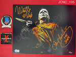 JCNC_105 - 11x14 Limited Edition Photo Autographed By Nick Castle & James Jude Courtney