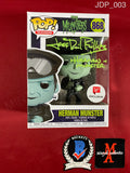 JDP_003 - The Munsters 868 Herman Munster Walgreens Exclusive Funko Pop! Autographed By Jeff Daniel Phillips