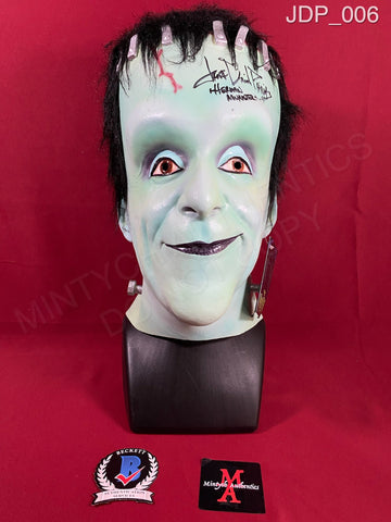 JDP_006 - Herman Munster Trick Or Treat Studios Mask Autographed By Jeff Daniel Phillips