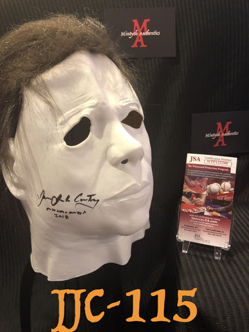 JJC_115 - Michael Myers Mask Autographed By James Jude Courtney