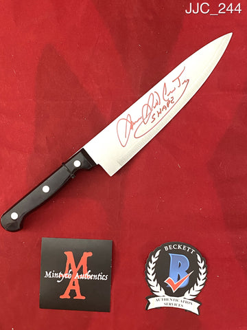 JJC_244 - 8" Real Butchers Knife Autographed By James Jude Courtney