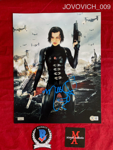 JOVOVICH_009 - 11x14 Photo Autographed By Milla Jovovich