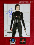 JOVOVICH_011 - 11x14 Photo Autographed By Milla Jovovich