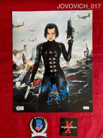 JOVOVICH_017 - 11x14 Photo Autographed By Milla Jovovich