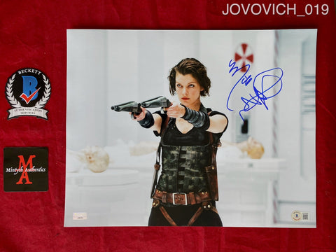 JOVOVICH_019 - 11x14 Photo Autographed By Milla Jovovich