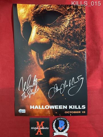 KILLS_015 - 11x17 Photo Autographed By Nick Castle & James Jude Courtney