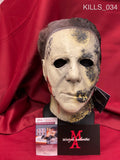 KILLS_034 - Michael  Myers Halloween Kills Trick Or Treat Studios Mask Autographed By Nick Castle & James Jude Courtney