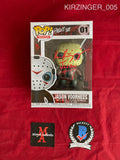 KIRZINGER_005 - Friday The 13th 01 Jason Voorhees Funko Pop! Autographed By Ken Kirzinger