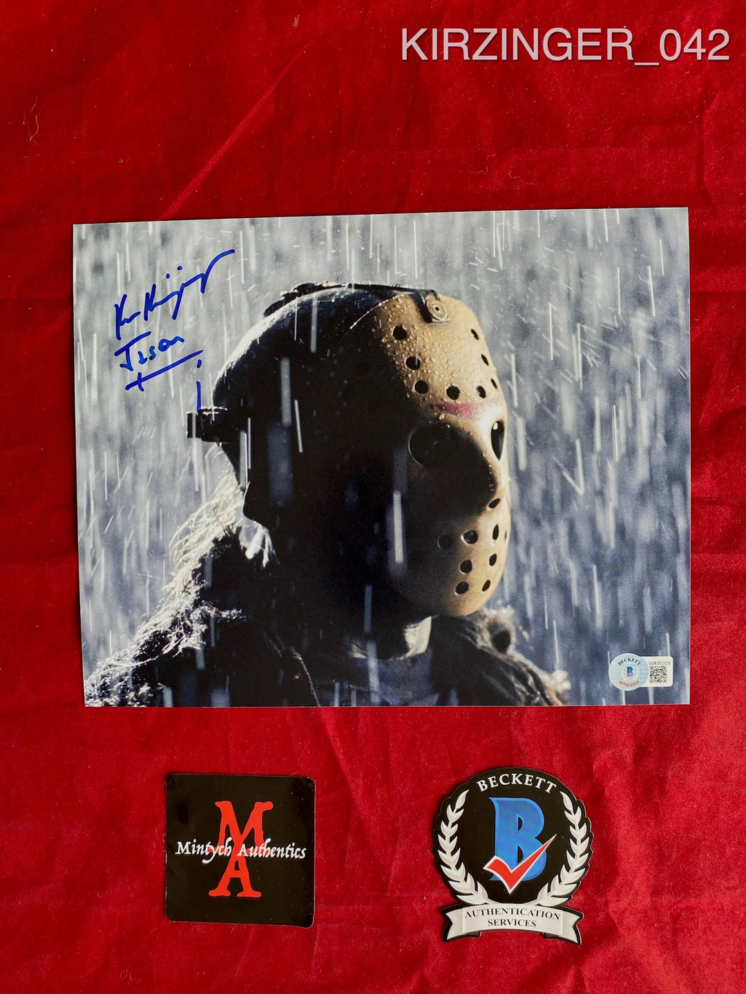 Ken Kirzinger Jason Voorhess Horror Autogrpahs – Mintych Authentics